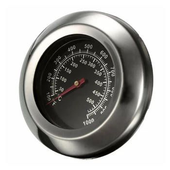 Ev Mutfak BARBEKÜ Termometre mutfak termometresi Metal 50-500 Derece Pişirme Gıda Aracı Çift Arama Araçlar