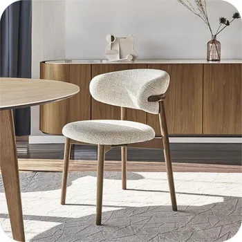 Lüks Tasarımcı İskandinav Sandalye Restoran Güzel yemek sandalyeleri Ahşap Modern Yatak Odası Muebles Para El Hogar mutfak mobilyası
