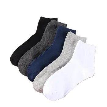 Çorap kız pamuk toptan orta çorap siyah spor çorapları saf renk buket bel erkek çorapları düşük üst ve sığ
